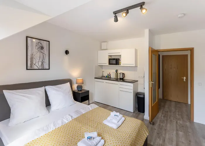 דירה Mint: Design - Parken - Kueche - Wifi דורטמונד